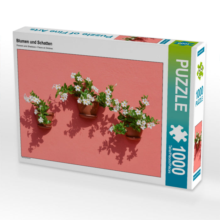 Blumen und Schatten - CALVENDO Foto-Puzzle'