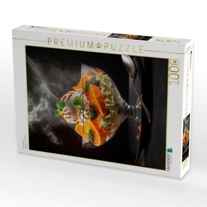 Orangensalat - CALVENDO Foto-Puzzle'