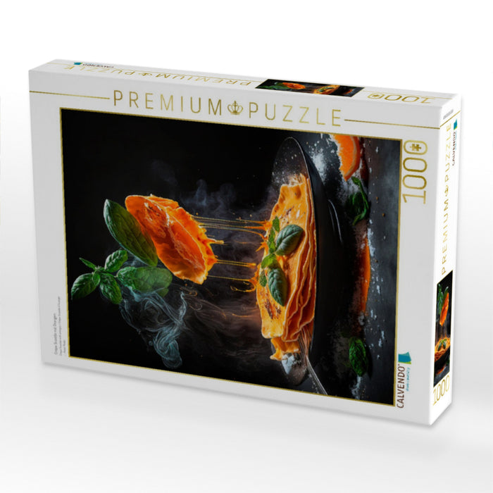 Crepe Suzette mit Orangen - CALVENDO Foto-Puzzle'