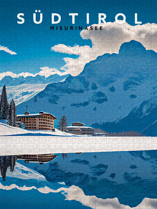 Misurinasee - CALVENDO Foto-Puzzle'