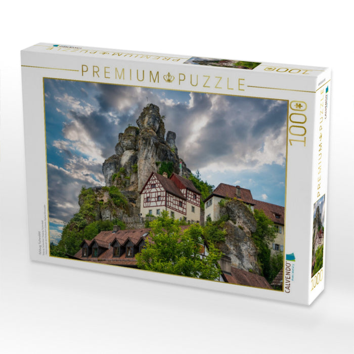 Felsburg, Tüchersfeld - CALVENDO Foto-Puzzle'