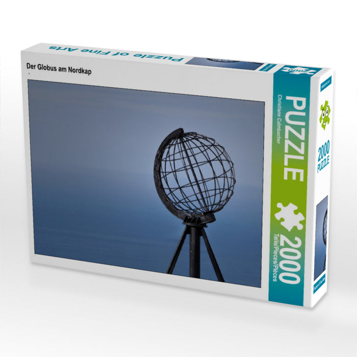 The globe at the North Cape - CALVENDO photo puzzle 