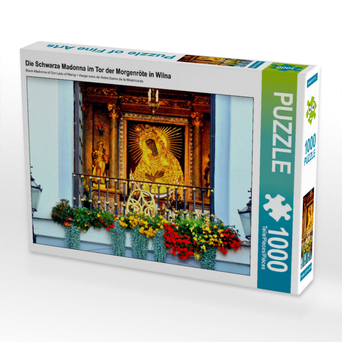 Schwarze Madonna der Barmherzigen Muttergottes - CALVENDO Foto-Puzzle'