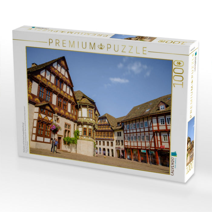 Marktplatz mit Dechanei (Langzeitbelichtung) - CALVENDO Foto-Puzzle'
