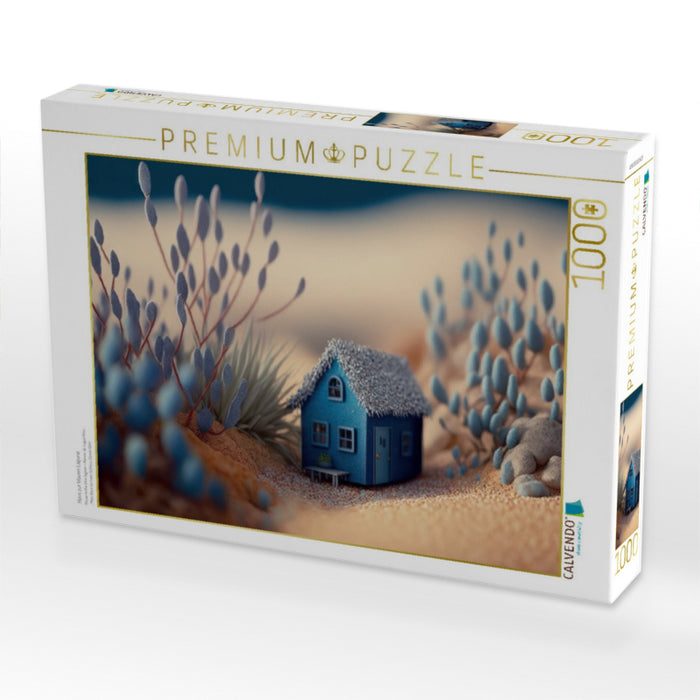 Haus zur blauen Lagune - CALVENDO Foto-Puzzle'