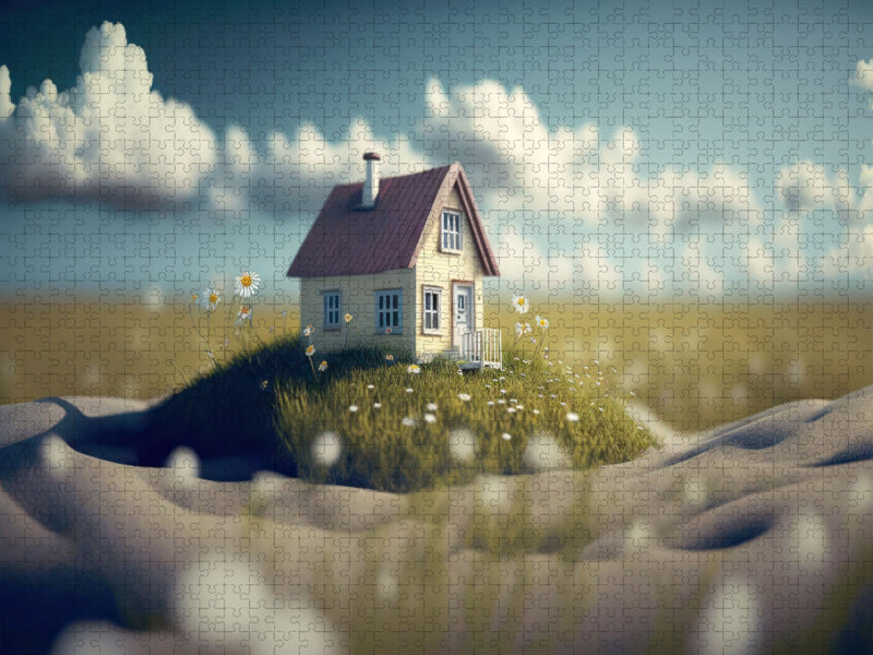 Haus zur Aussicht - CALVENDO Foto-Puzzle'