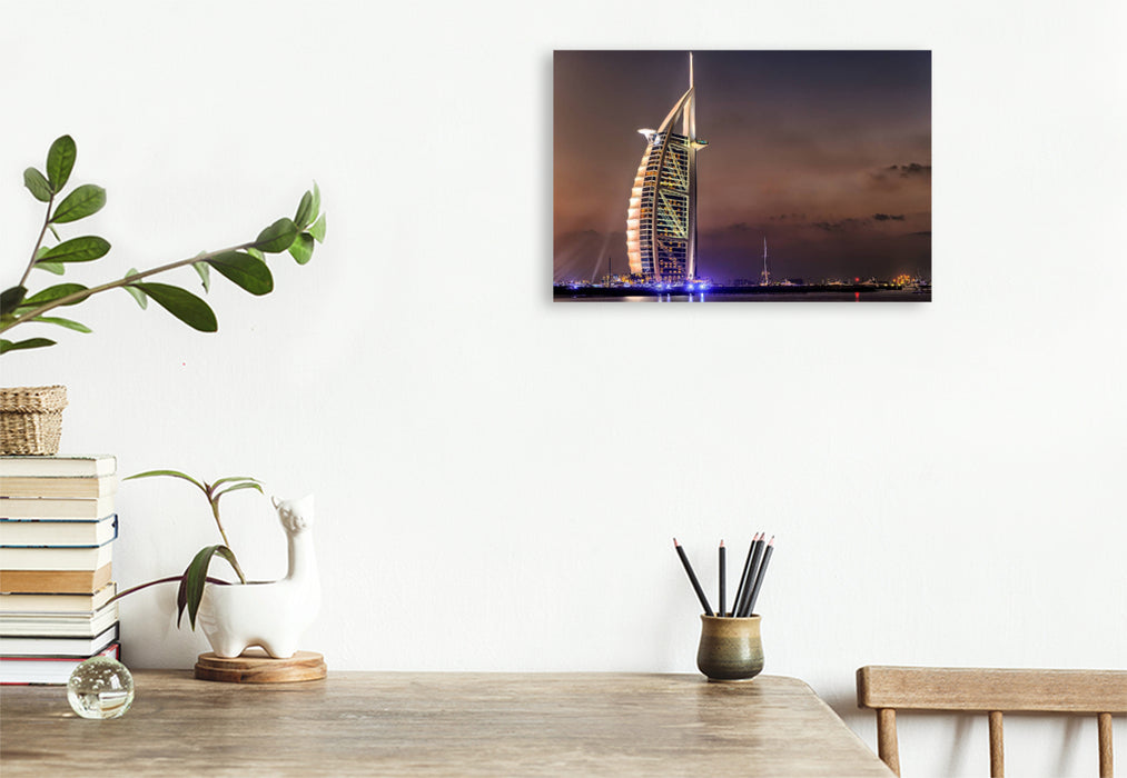 Premium textile canvas A motif from the calendar Dubai - City of dreams 