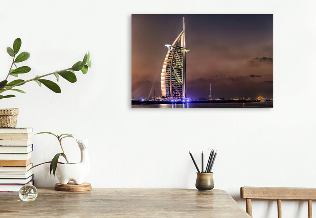 Premium textile canvas A motif from the calendar Dubai - City of dreams 