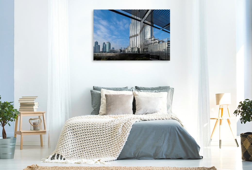 Premium textile canvas Burj Khalifa 