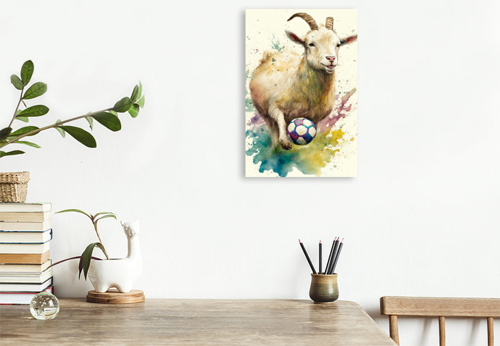 Premium textile canvas Racing Goat 
