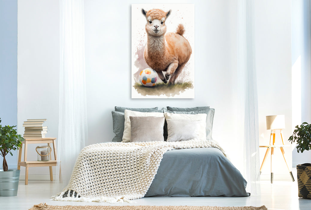 Premium textile canvas Storming Alpaca 