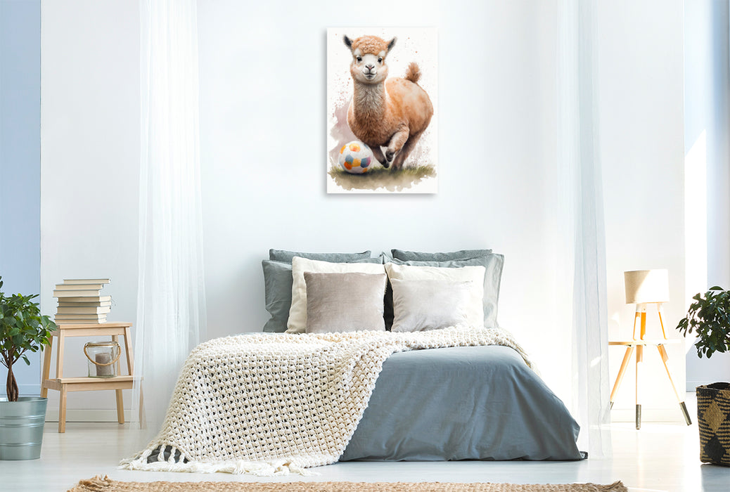 Premium textile canvas Storming Alpaca 