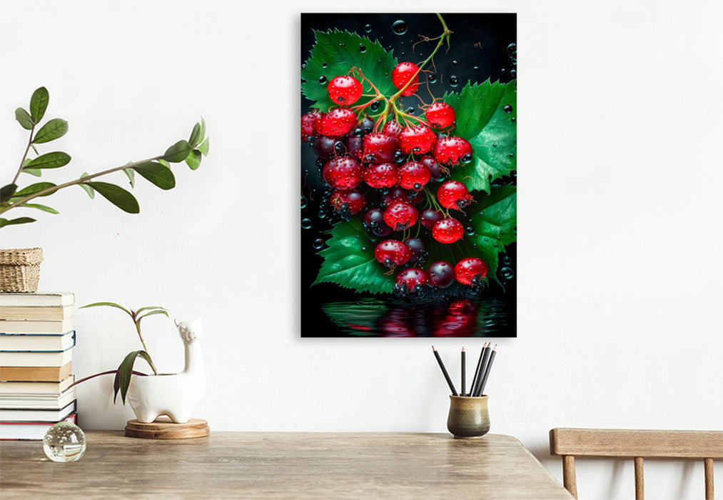 Premium textile canvas currants 