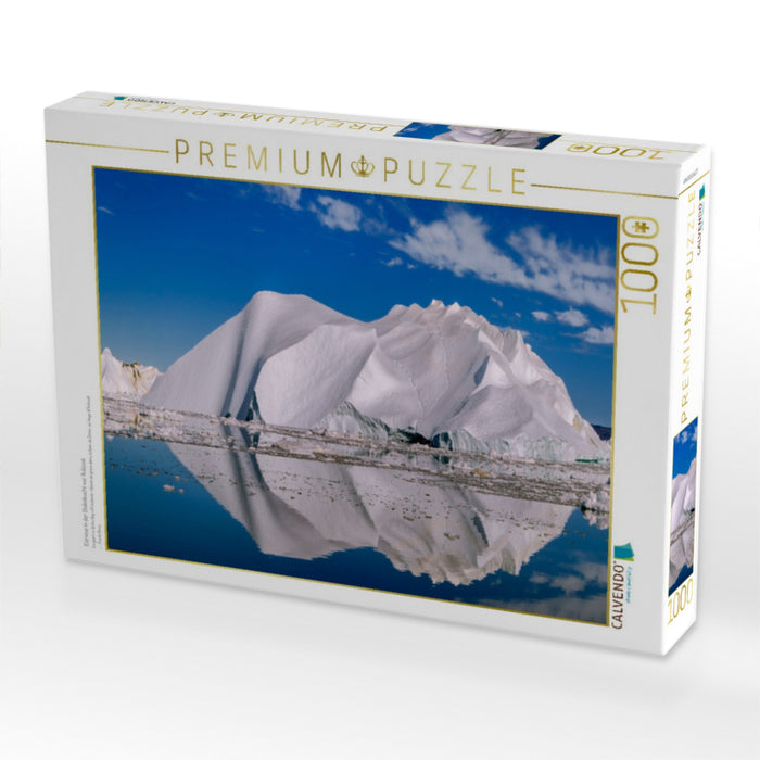 Eisriese in der Diskobucht vor Ilulissat - CALVENDO Foto-Puzzle'
