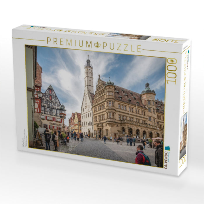 Rathausturm - CALVENDO Foto-Puzzle'