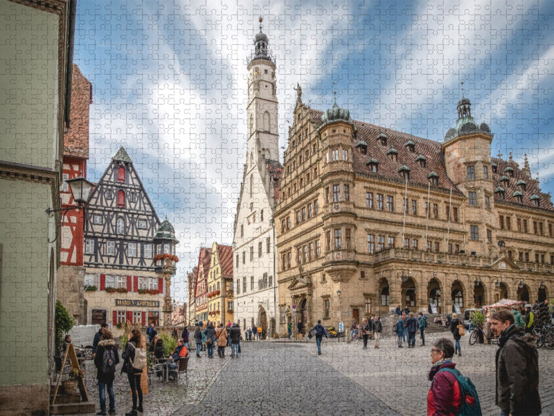 Rathausturm - CALVENDO Foto-Puzzle'