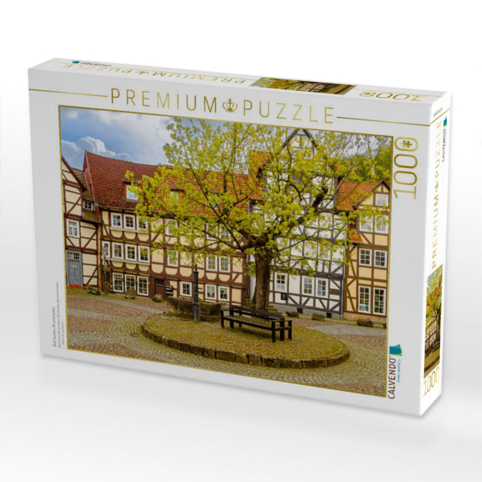 Bad Sooden, Brunnenplatz - CALVENDO Foto-Puzzle'