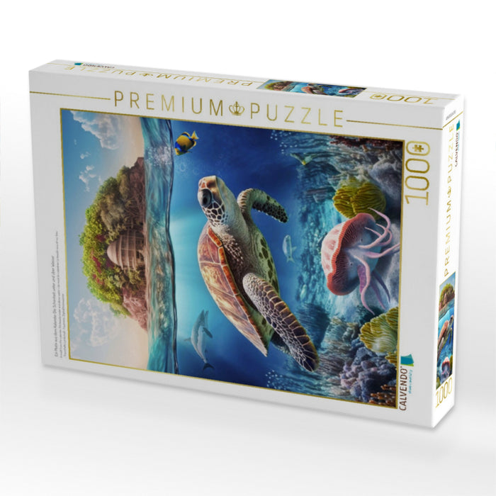 Ein Motiv aus dem Kalender Die Schönheit unter und über Wasser - CALVENDO Foto-Puzzle'