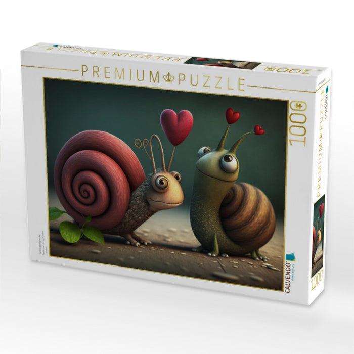 Lieblingsschnecke - CALVENDO Foto-Puzzle'