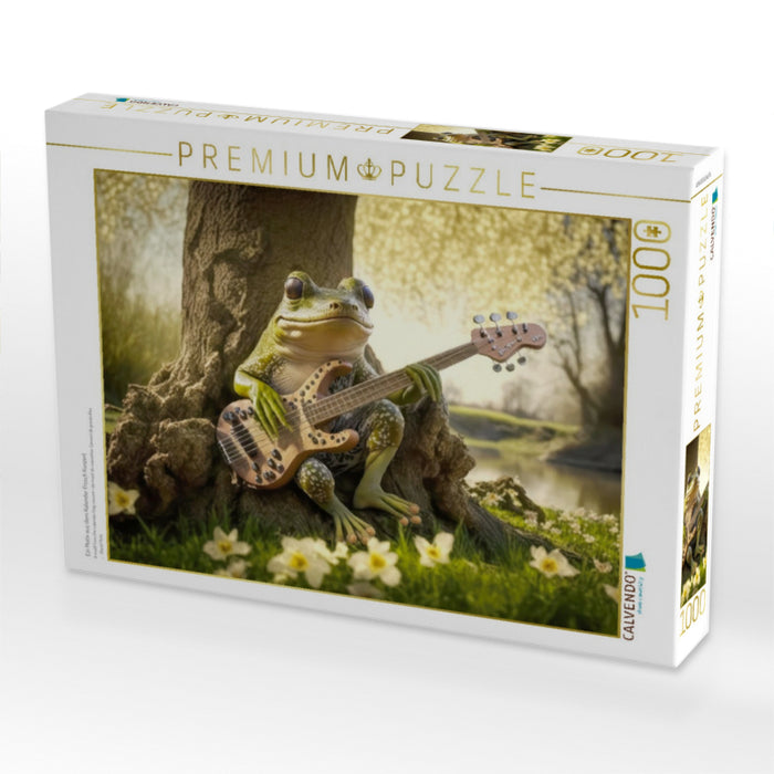 Ein Motiv aus dem Kalender Frosch Konzert - CALVENDO Foto-Puzzle'