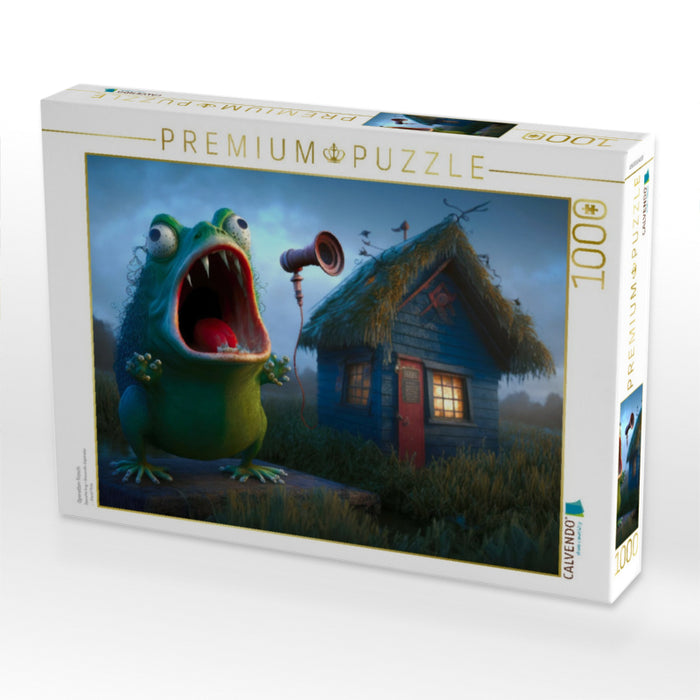 Operetten Frosch - CALVENDO Foto-Puzzle'