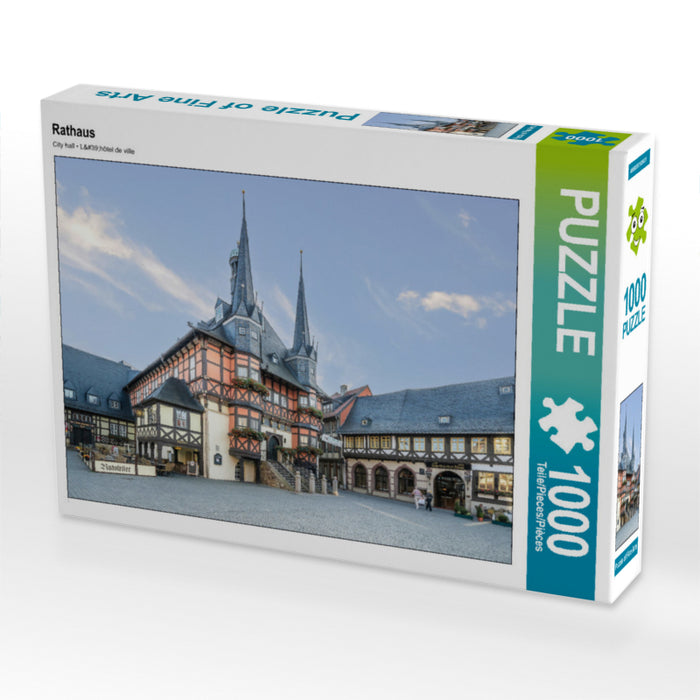 Rathaus - CALVENDO Foto-Puzzle'