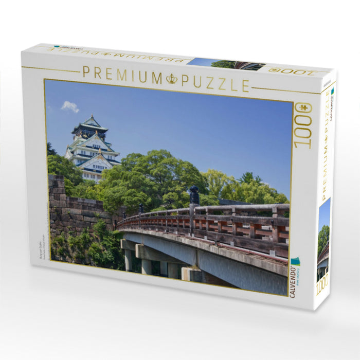 Burg von Osaka - CALVENDO Foto-Puzzle'