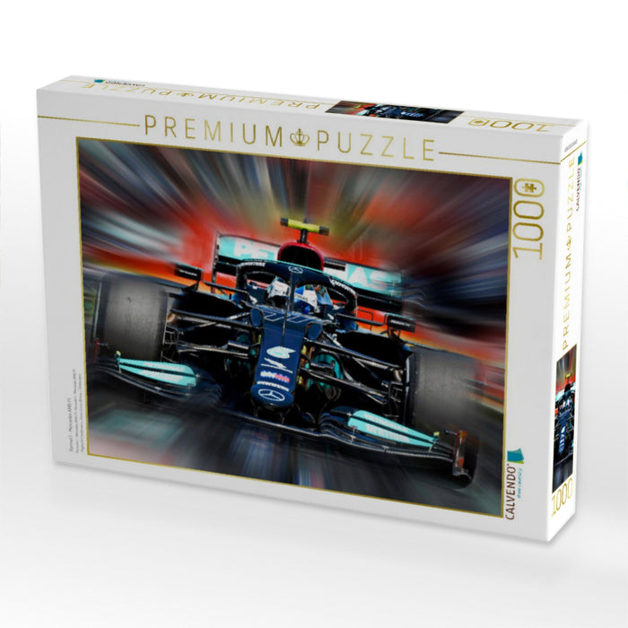 Formel 1 - Mercedes AMG F1 - CALVENDO Foto-Puzzle'
