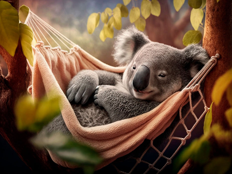 Entspannungs-Koala - CALVENDO Foto-Puzzle'