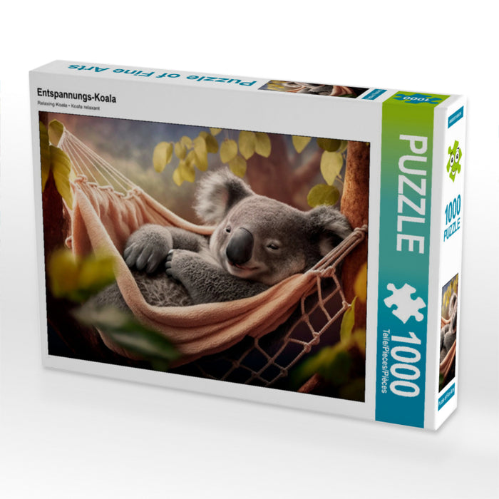 Entspannungs-Koala - CALVENDO Foto-Puzzle'