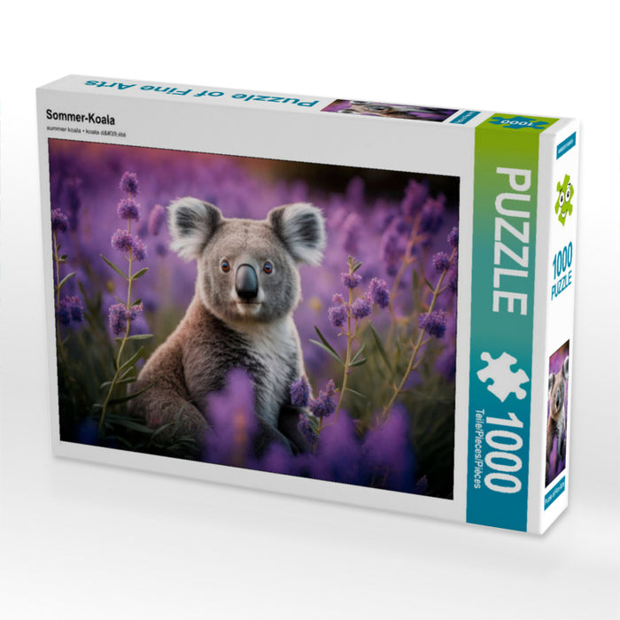 Sommer-Koala - CALVENDO Foto-Puzzle'