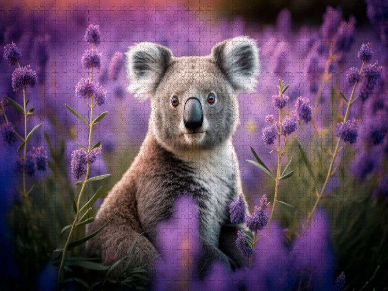 Sommer-Koala - CALVENDO Foto-Puzzle'