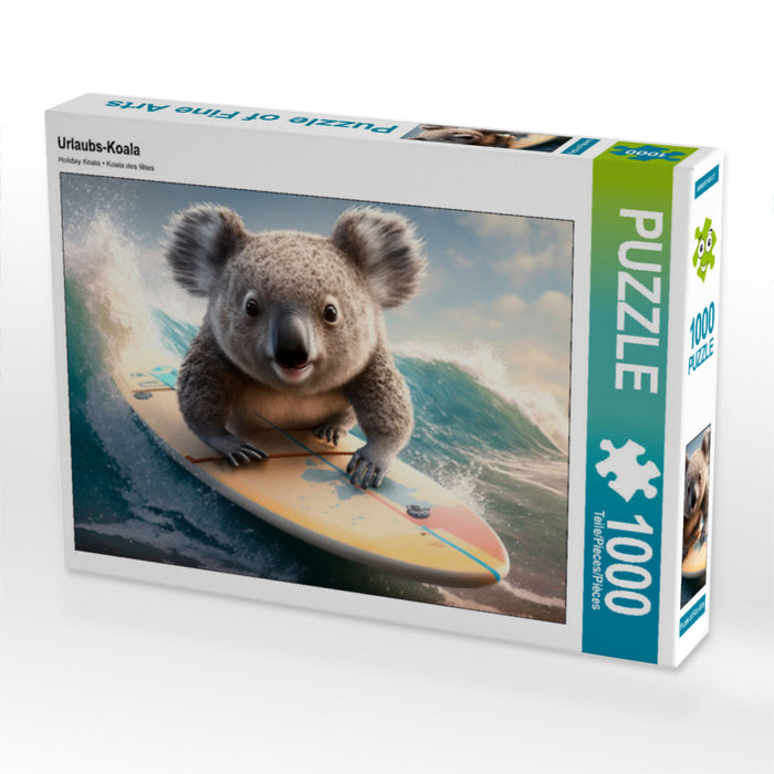 Urlaubs-Koala - CALVENDO Foto-Puzzle'