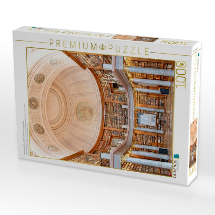 Bibliothek der Benediktiner-Abtei in Pannonhalma - CALVENDO Foto-Puzzle'