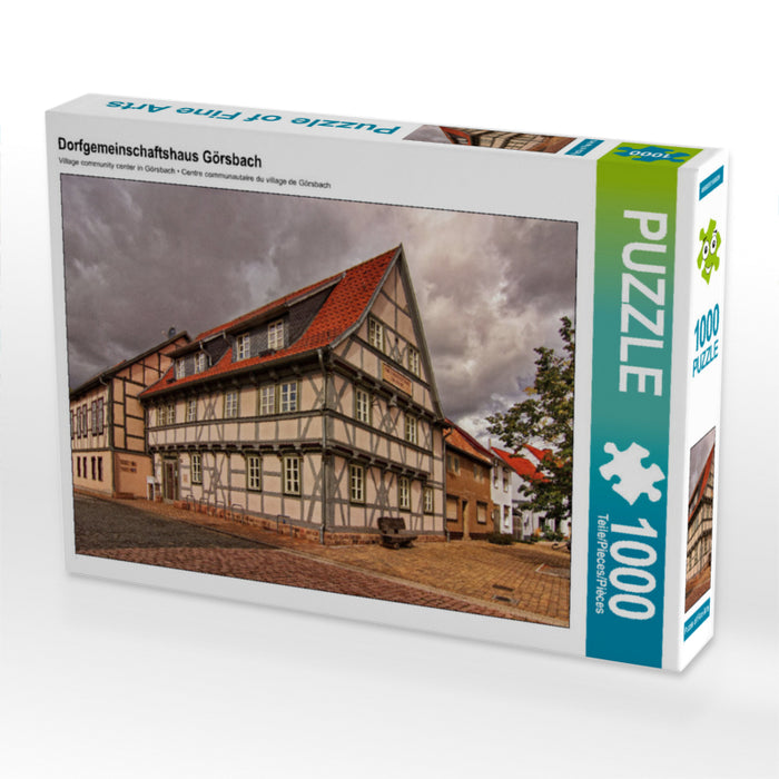 Centre communautaire du village de Görsbach - CALVENDO Photo Puzzle' 