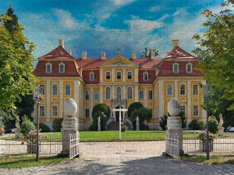 Barockschloss Rammenau - CALVENDO Foto-Puzzle'