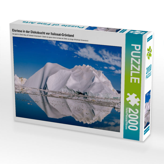 Eisriese in der Diskobucht vor Ilulissat - CALVENDO Foto-Puzzle'