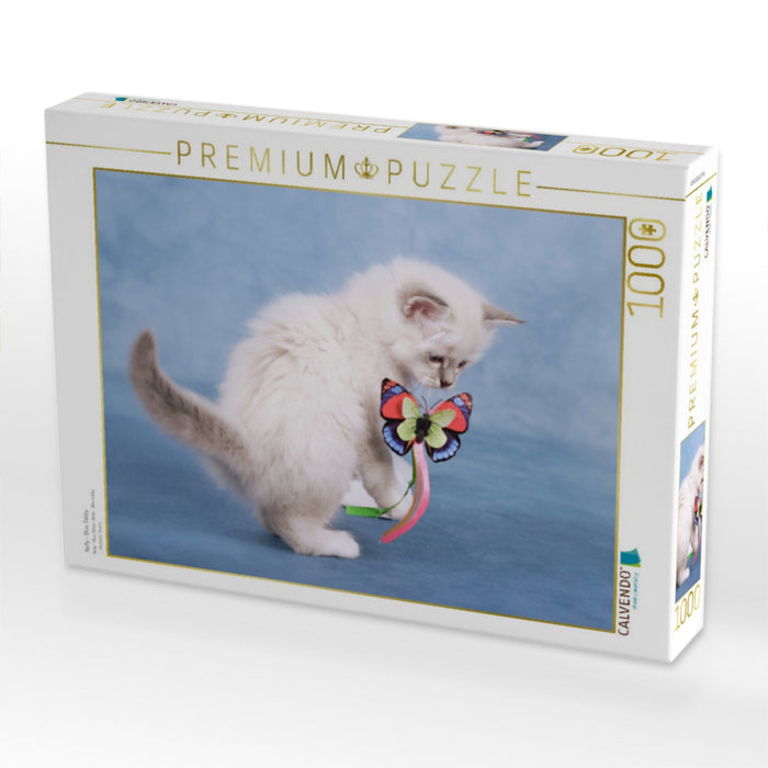 Nelly - Blue Tabby - CALVENDO Foto-Puzzle'