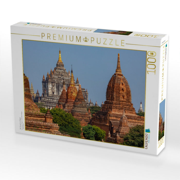 Die Tempel von Bagan - CALVENDO Foto-Puzzle'