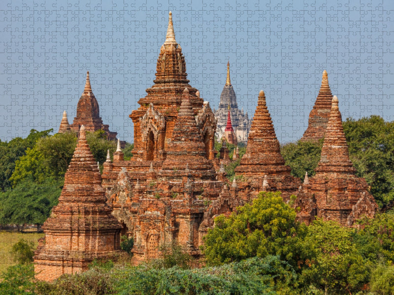 Die Pagoden und Stupas - CALVENDO Foto-Puzzle'