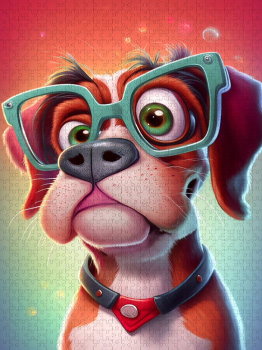 Woof, le meilleur ami de l'homme - Puzzle photo CALVENDO' 