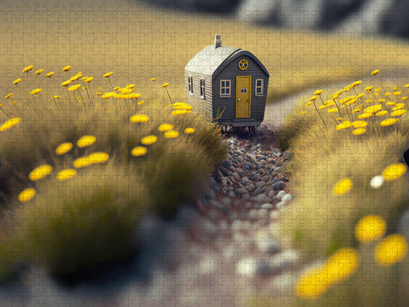 Haus Mobil - CALVENDO Foto-Puzzle'