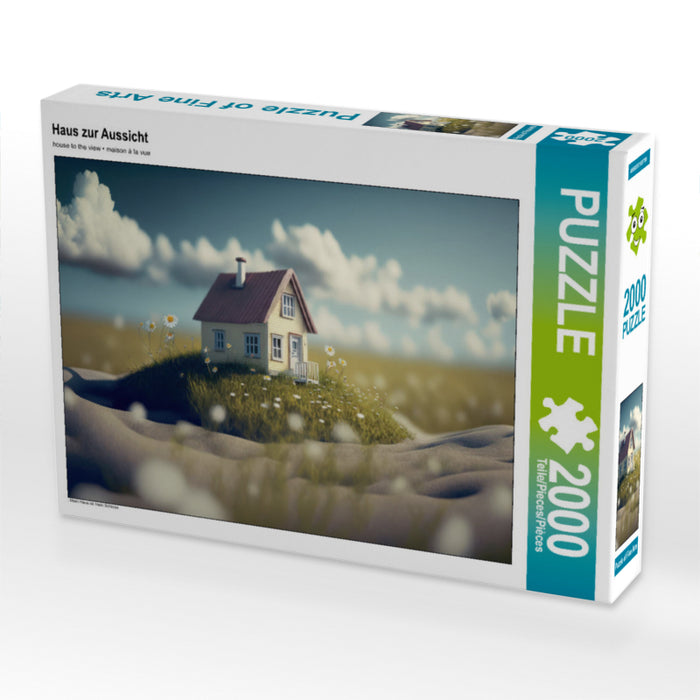 Haus zur Aussicht - CALVENDO Foto-Puzzle'