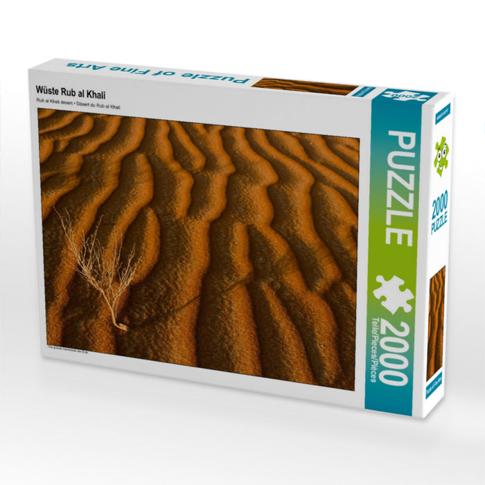 Wüste Rub al Khali - CALVENDO Foto-Puzzle'