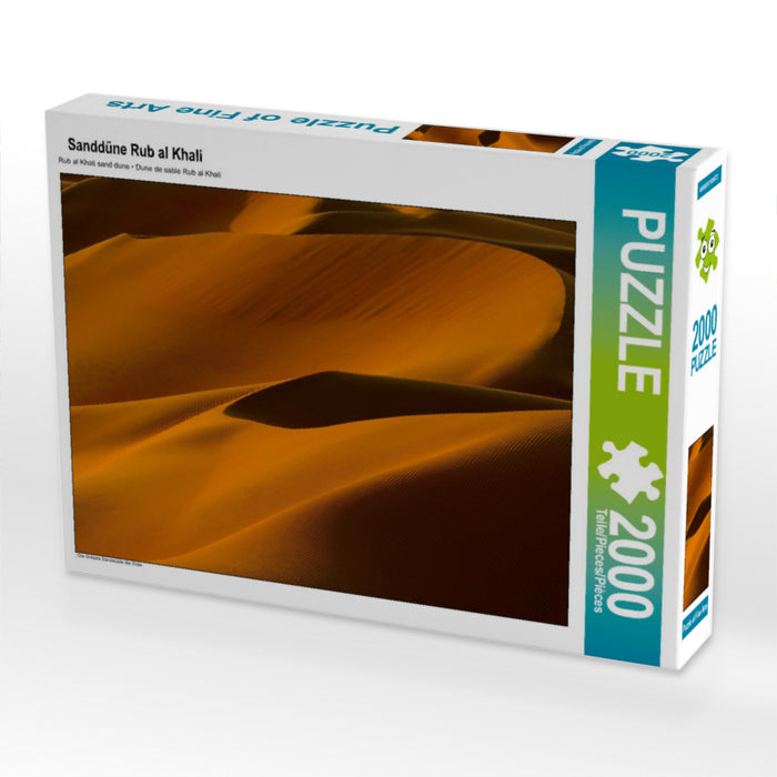 Dune de sable Rub al Khali - Puzzle photo CALVENDO' 