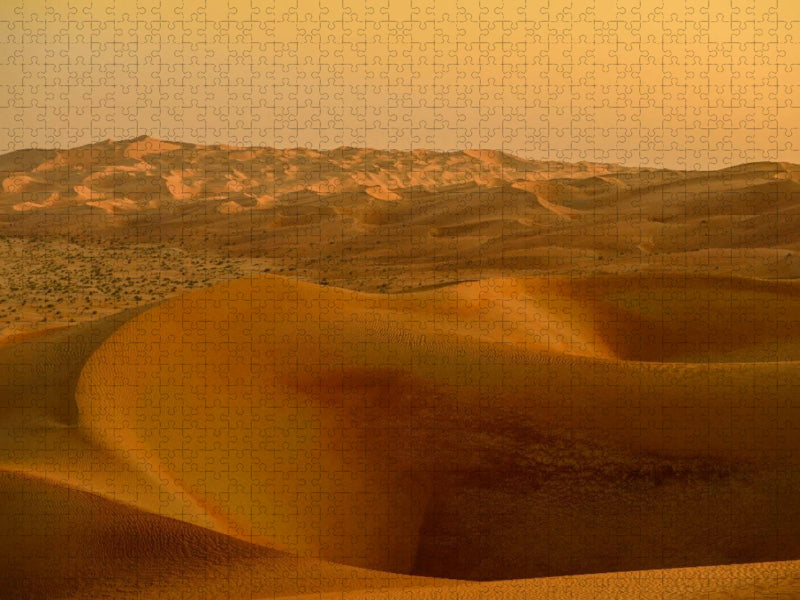 Wüste Rub al Khali - CALVENDO Foto-Puzzle'