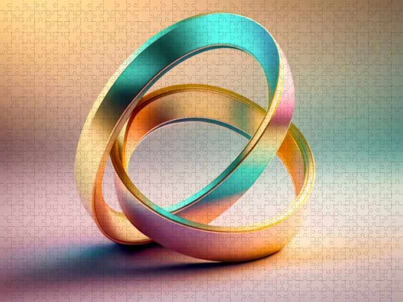 Endlos-Ringe - CALVENDO Foto-Puzzle'