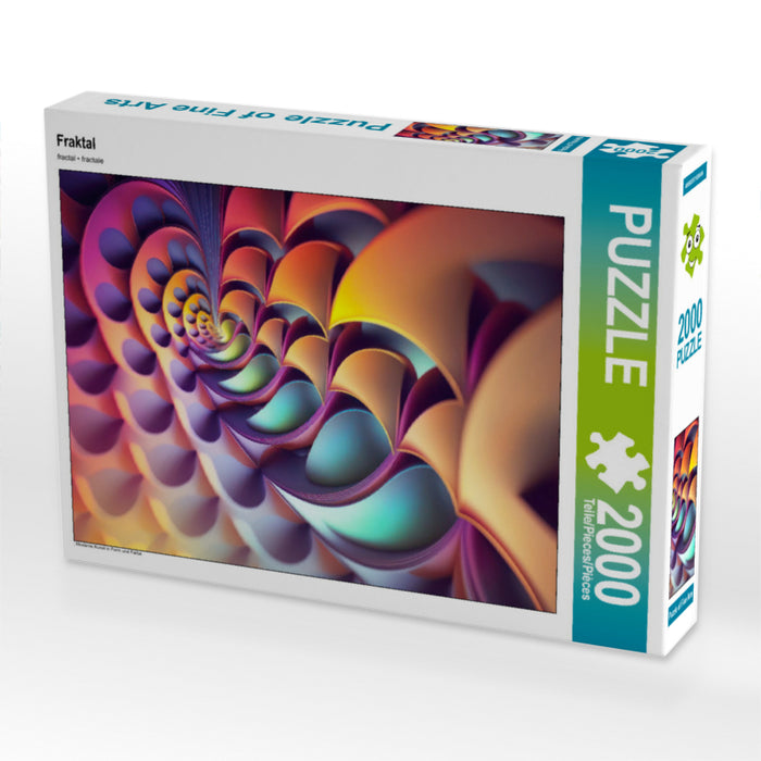 Fraktaleinstich - CALVENDO Foto-Puzzle'