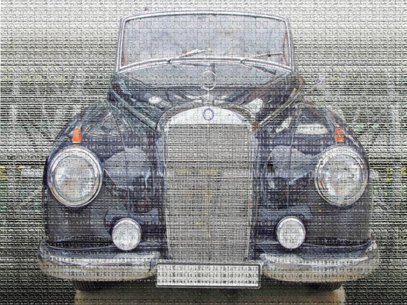 Mercedes Benz 300 Cabriolet - CALVENDO Foto-Puzzle'