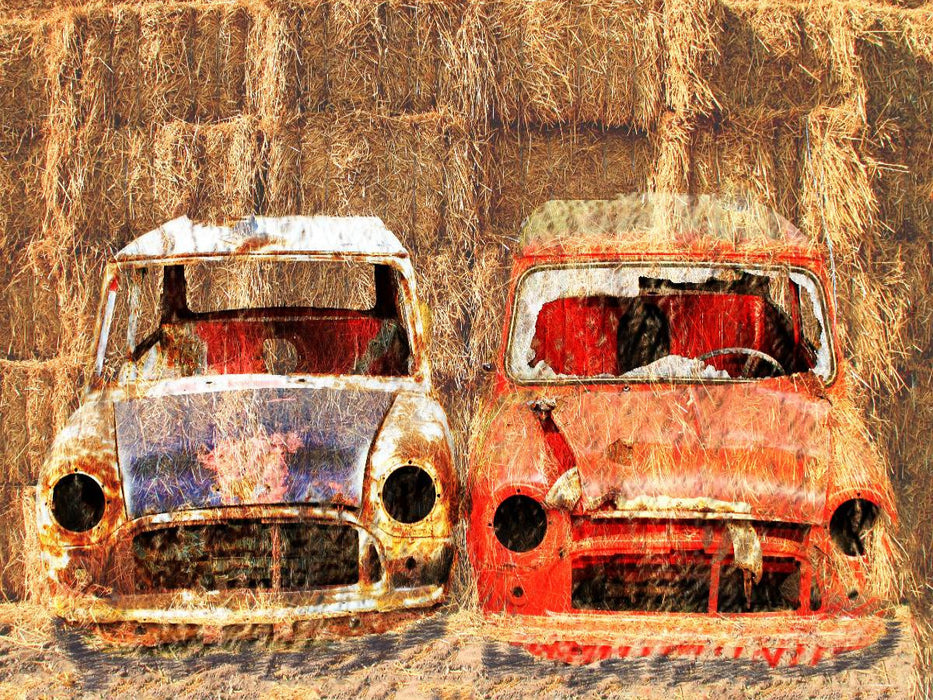 2x Mini Cooper - CALVENDO Foto-Puzzle'